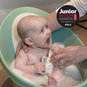 Bañera Shnuggle para Bebés | Soporte para recién nacidos con respaldo inferior | Bañera compacta para bebés