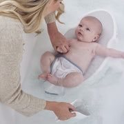 Soporte de baño para recién nacidos Shnuggle | Ergonómico, antideslizante y de secado rápido | De 0 a 6 meses